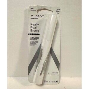 Almay Eyebrow Gel with Marula Oil, Flake-Free # 040 Clear New In Package